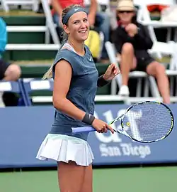 Image 4Belarusian tennis player Victoria Azarenka (from Culture of Belarus)