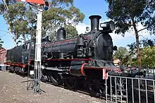 D3 635 at the Victoria Railway Museum