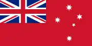 Victorian red ensign, 1870–1877