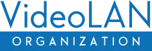 The blue VideoLAN Organization logo