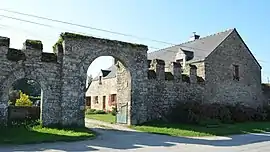 The entrance to the deanery