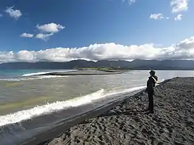 Open outlet of Lake Onoke