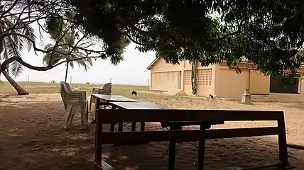 View to the ocean from Villa Karo.