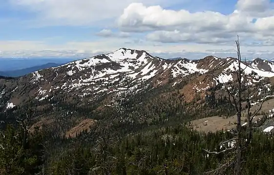 Earl Peak from near Navaho Peak