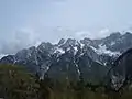 View from the Vršič Pass