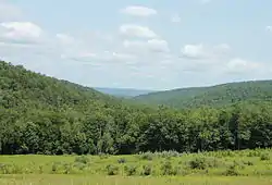 A view of Jackson Township looking north