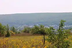 View of Mount Carmel from the northeast