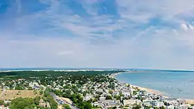 Aerial view of Provincetown