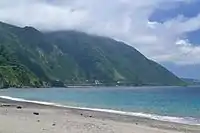 North coast of Luzon along the Cagayan-Ilocos Norte boundary