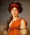 Elisabeth Vigée-Lebrun, Varvara Naryshkina, 1800