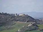 Panoramic view from the surrounding hills