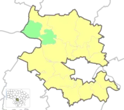 Location of Vilkija Eldership