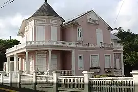 Historic Victorian house at the western end (2023)