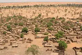 Image 31Village in the Sahel region (from Mali)