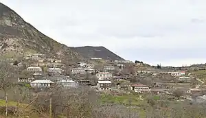 A view of the village