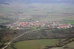 View of Villalba de Losa (Burgos, Spain)