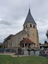 The church in Ville-sur-Terre