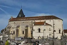 The church in Villegouge