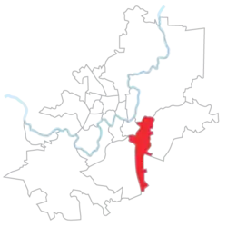 Location in Vilnius