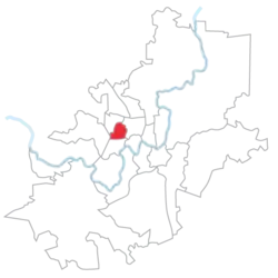 Location in Vilnius