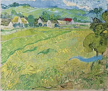 Les Vessenots à Auvers, Vincent van Gogh