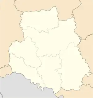 Olhopil is located in Vinnytsia Oblast