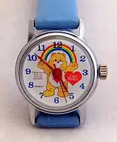 In the 1980s, Care Bears were popular for children and seen on greeting cards, clothing items, accessories and other merchandise.