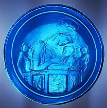 Glass mould of the Chellini Madonna