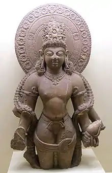 Vishnu Caturanana ("Four-Armed"), 5th century, Mathura