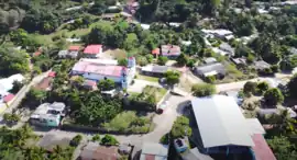 Aerial view of Pie de la Cuesta.