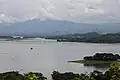 View of the reservoir from Los Tercios.