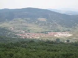 Panoramic view of Canicosa de la Sierra, 2010