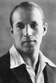 Portrait of Russian tenor Vladimir Rosing taken in the 1920s.