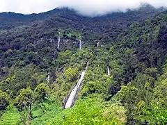 Bridal Veil Falls, Salazie