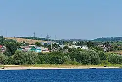 Volga River. Voskresenskoye