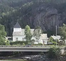 View of Evanger Church