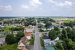 Aerial view of Saint-Agapit