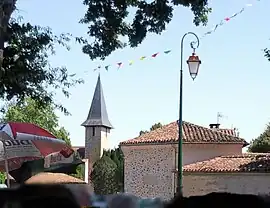 The village during the festival