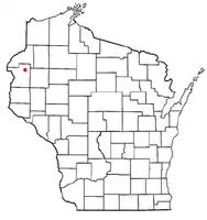 Location of the Town of Bone Lake