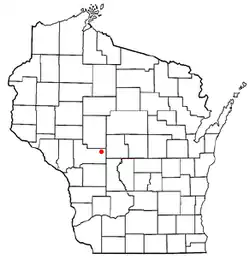 Location of City Point, Wisconsin