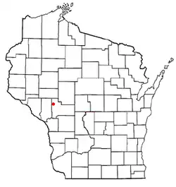 Location of Northfield, Wisconsin