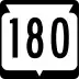 State Trunk Highway 180 marker