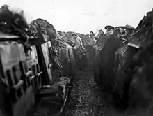 Image 2German trench on the Western Front, 1915. (from Western Front (World War I))