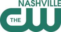 The CW logo with the word "Nashville" above it, right-aligned, in a sans serif.