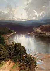 An Australian Fjord (c. 1900)