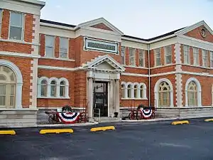 Wabash Railroad Station and Railway Express Agency in Decatur