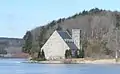 The Old Stone Church on the Wachusett Reservoir