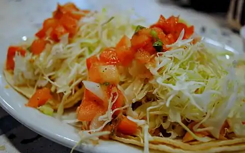 Baja-style fish tacos