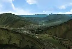 A view of Wainuiomata as seen from above Sunny Grove looking North.