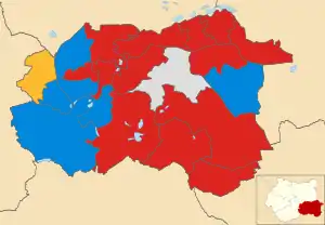 2006 results map